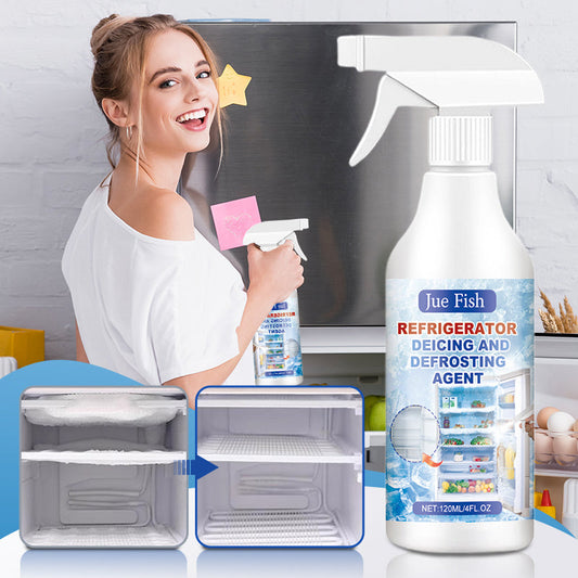 Defrosting spray for refrigerators and freezers – Quick iron removal with an environmentally friendly formula for effortless cleaning 🌿❄️