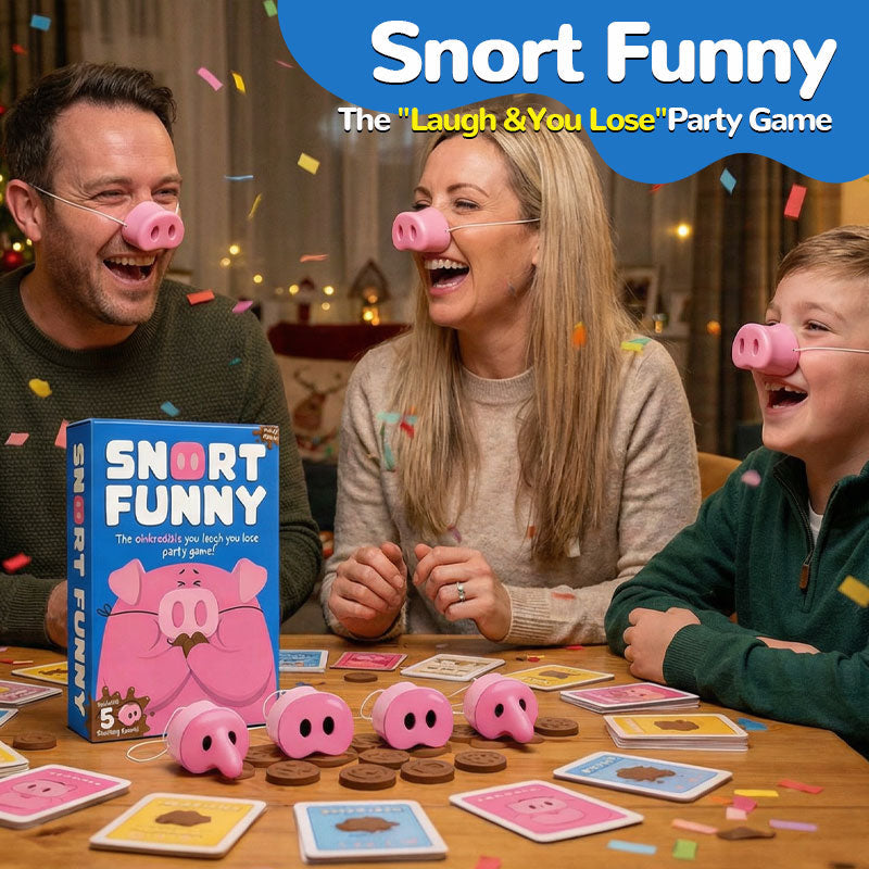 Snort Funny: The "Laugh &You Lose" Party Game 🐷😂