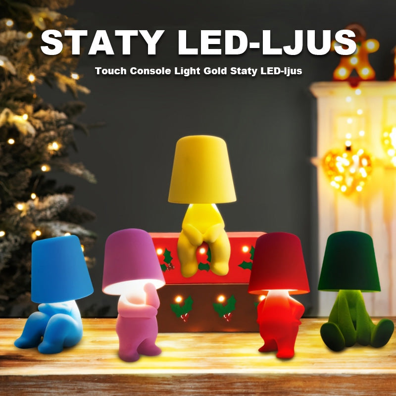 Touch Control Table Lamp Golden Statue LED Lamp/Touch Control Table Lamp Golden Statue LED Lamp
