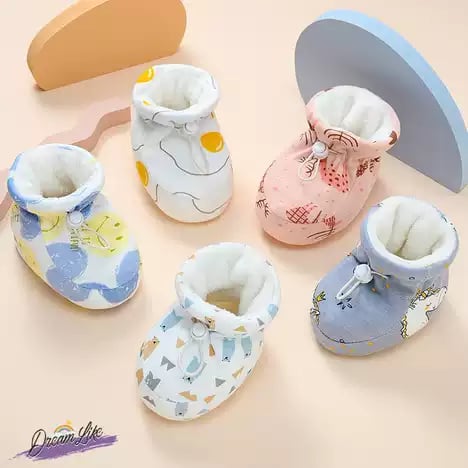 👶 Warm baby winter boots with fur - Warm Fur Baby Boots