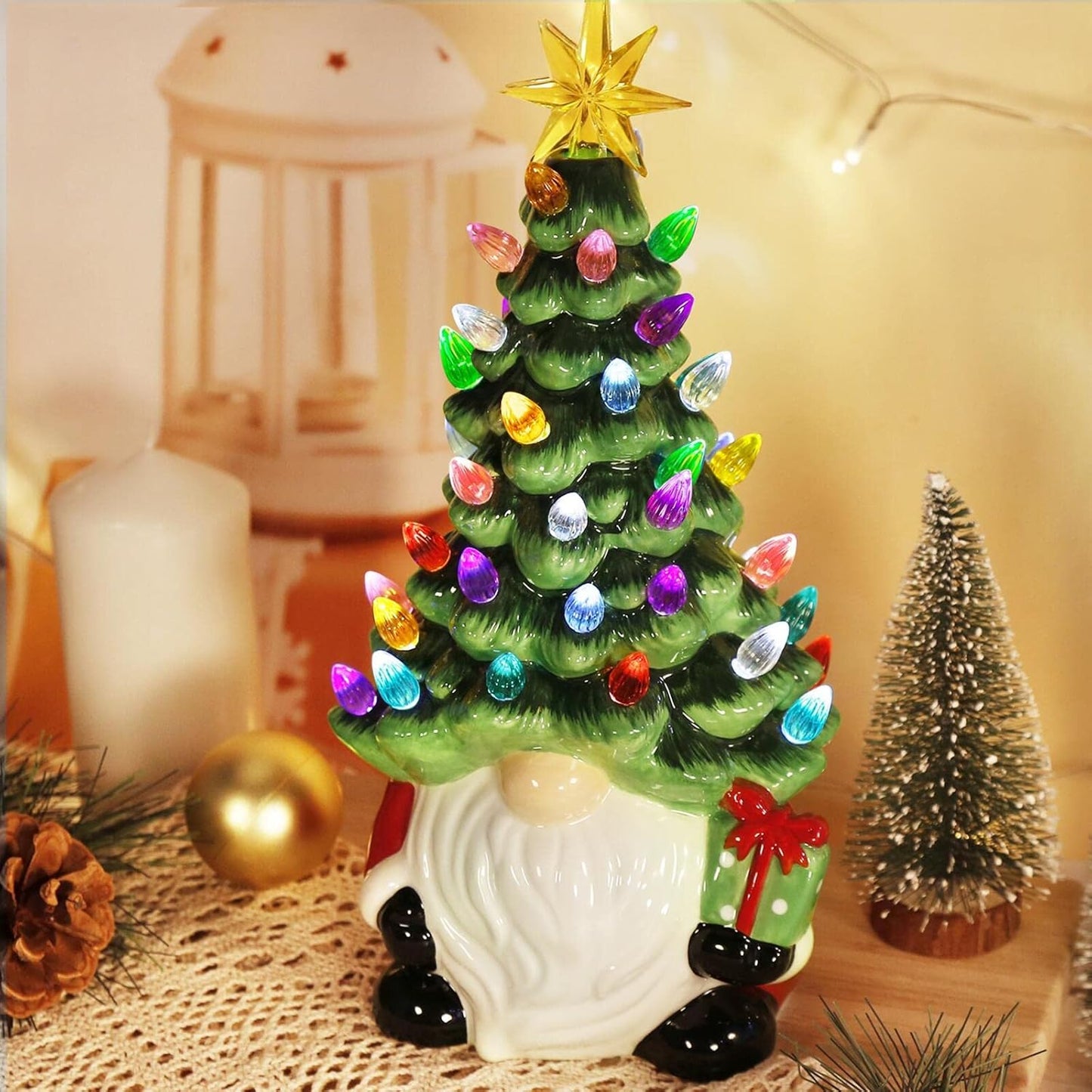 🔥DIY Lighted  Christmas Gnome Tree - Best Gift For Family
