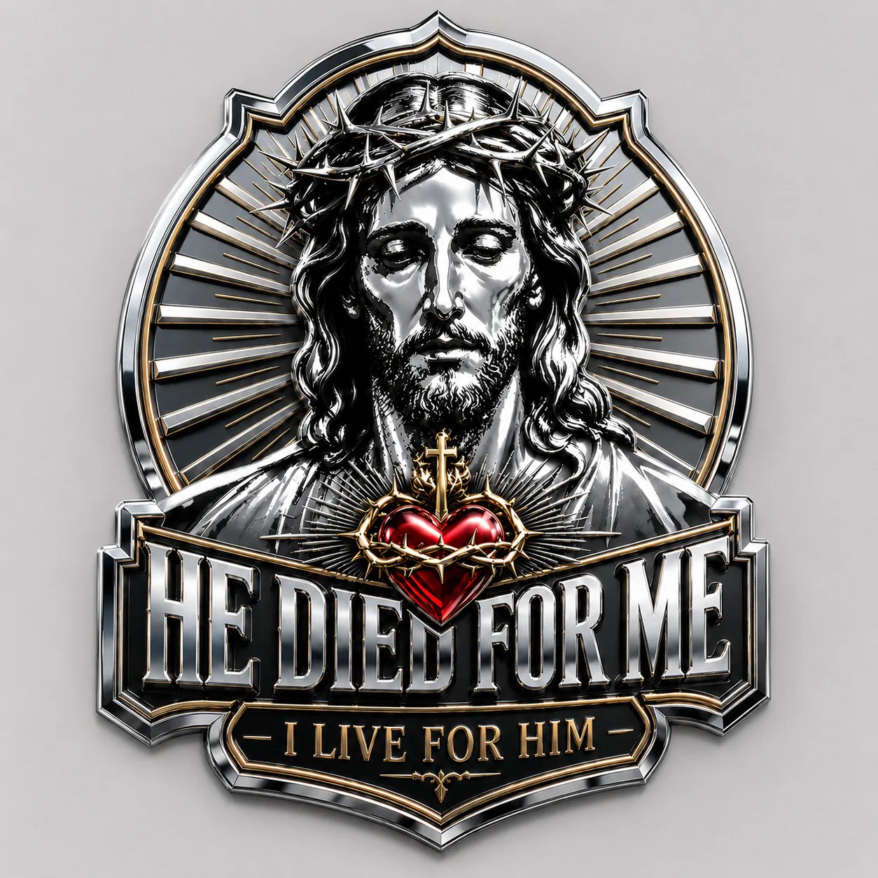 🔥Last Day 49% OFF🔥He Died For Me Emblem