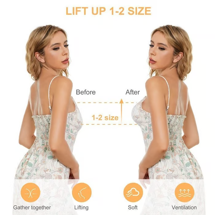 Bras with invisible lif
