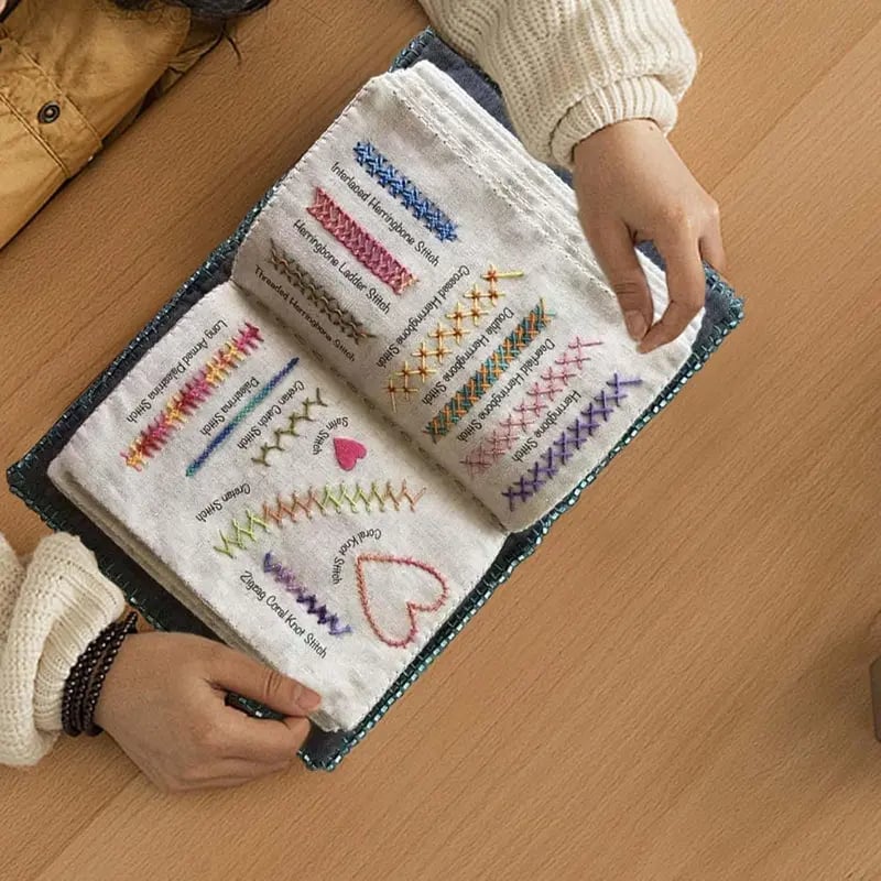 🔥LAST DAY ON SALE✨All-in-One Embroidery Stitch Book