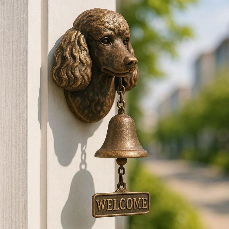 🐶 Welcome doorbell with dog them