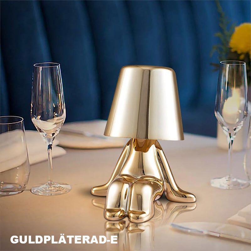 Touch Control Table Lamp Golden Statue LED Lamp/Touch Control Table Lamp Golden Statue LED Lamp