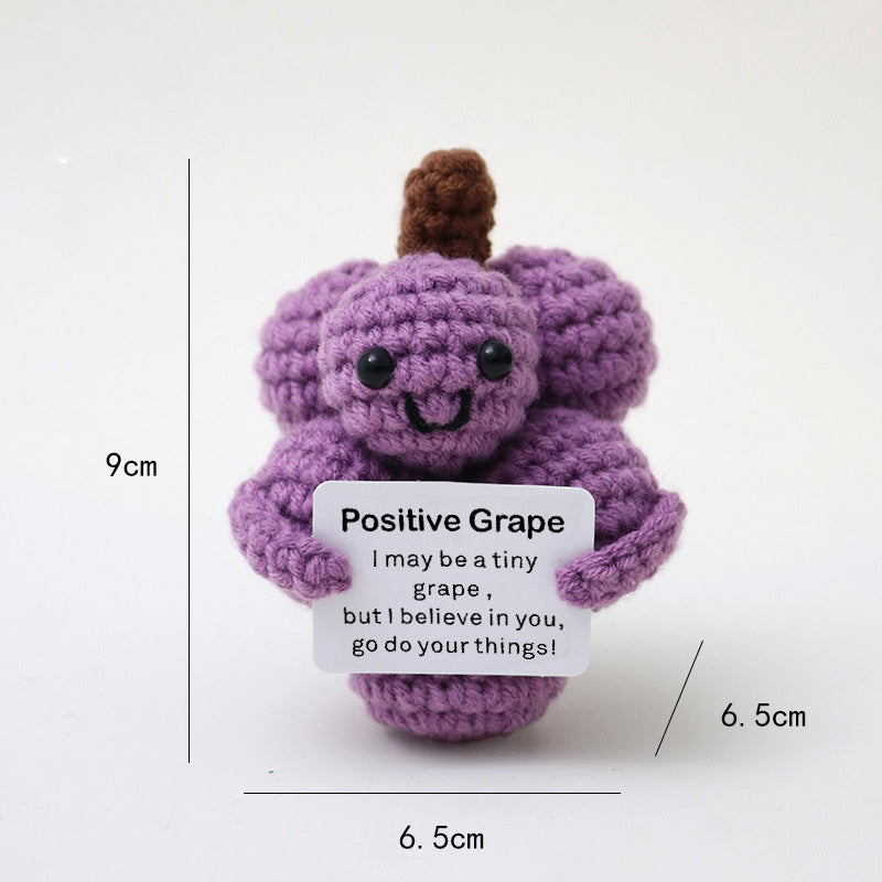 Emotional Support Knitted Doll 100% Knitted Dolls - 10x Compensation for Fakes, Free Returns