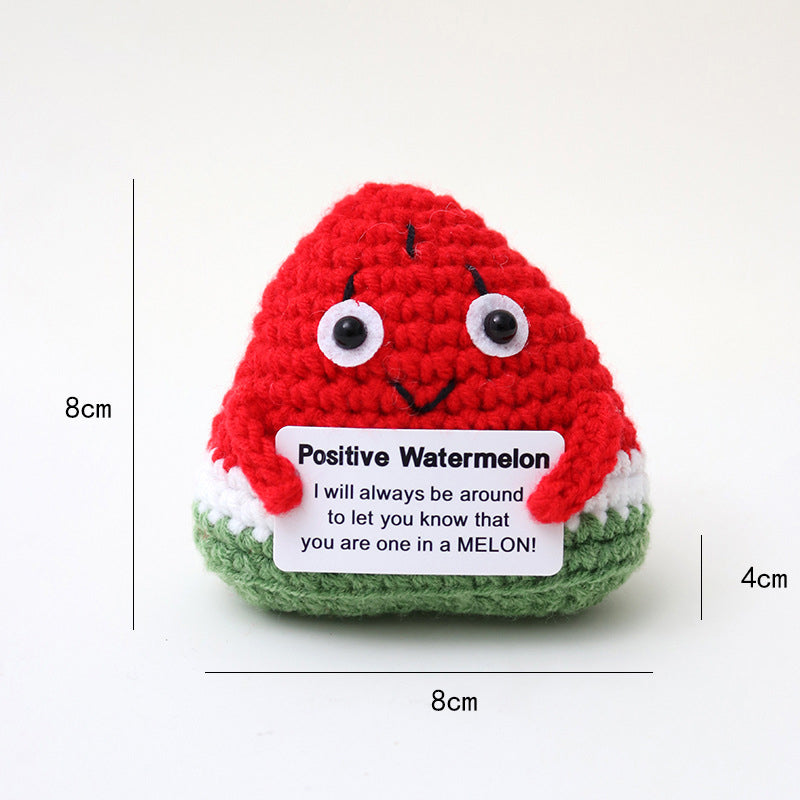 Emotional Support Knitted Doll 100% Knitted Dolls - 10x Compensation for Fakes, Free Returns