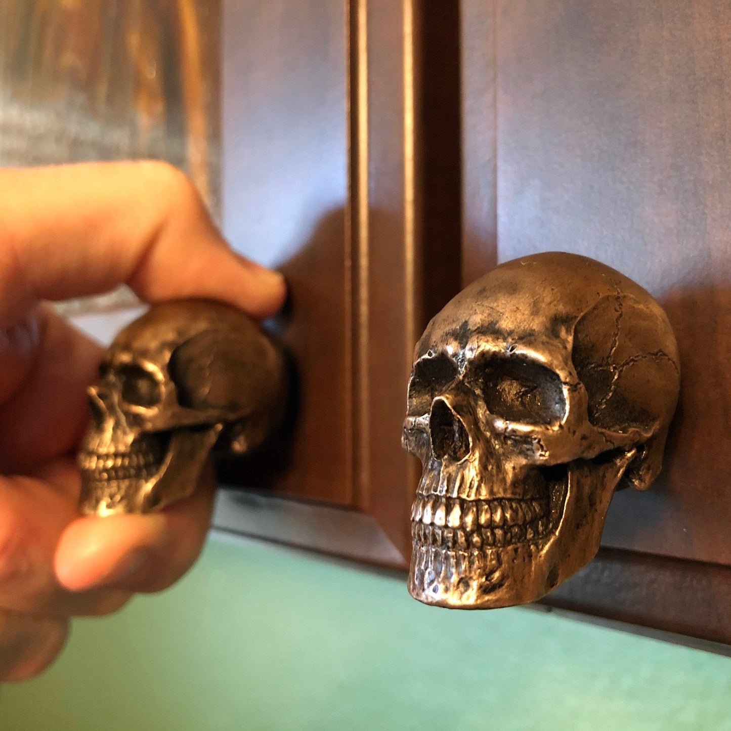 Skull Drawer Knobs | Gothic Cabinet Knobs