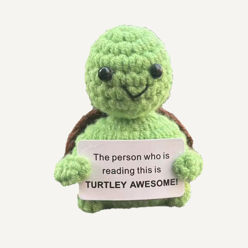 Emotional Support Knitted Doll 100% Knitted Dolls - 10x Compensation for Fakes, Free Returns