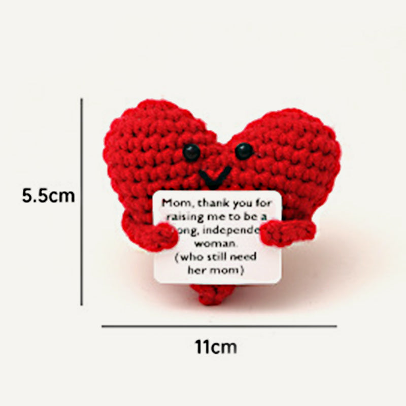 Emotional Support Knitted Doll 100% Knitted Dolls - 10x Compensation for Fakes, Free Returns