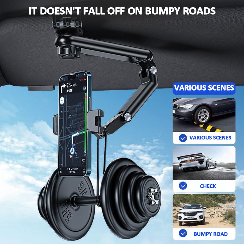 Sun Visor Phone Holder