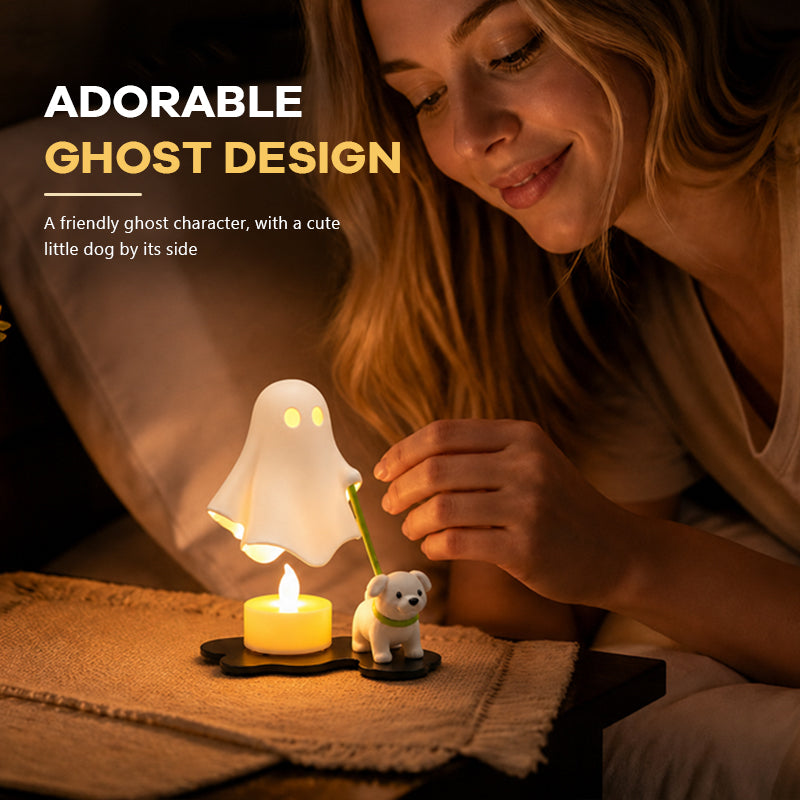 Ghost Dog Walking Night Light