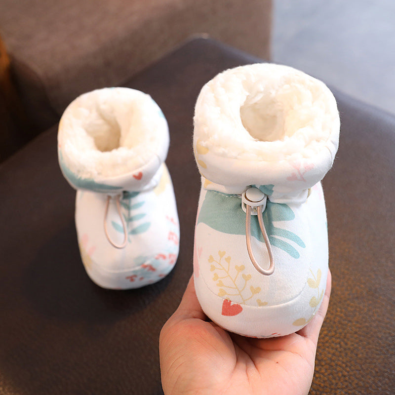 👶 Warm baby winter boots with fur - Warm Fur Baby Boots
