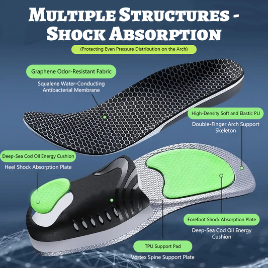 ✨Shock-absorbing insoles for men and women