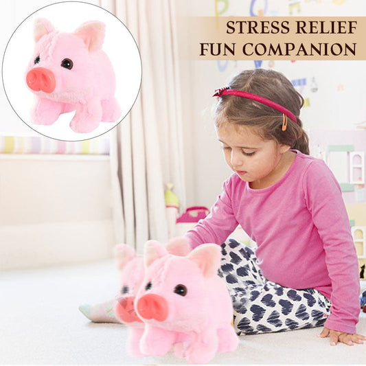 🔥Last day: 49% off! 🎅Christmas offer: Realistic plush pig – the perfect gift! 🎁