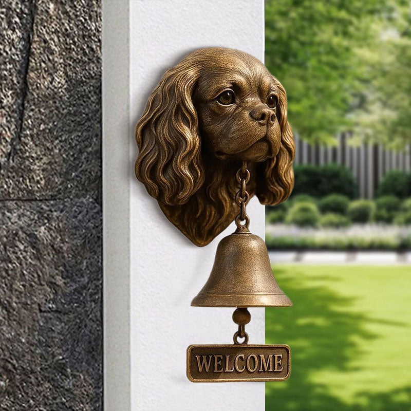 🐶 Welcome doorbell with dog them