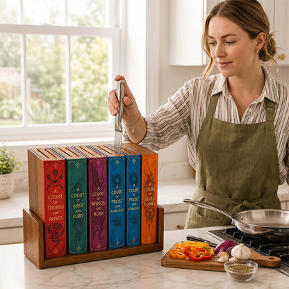 📚Book-Inspired Knife Holder🔪