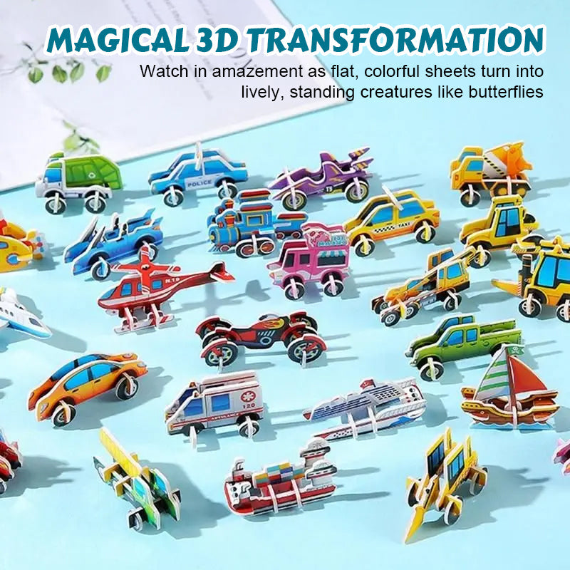 🦋 3D Creative Creature Puzzles