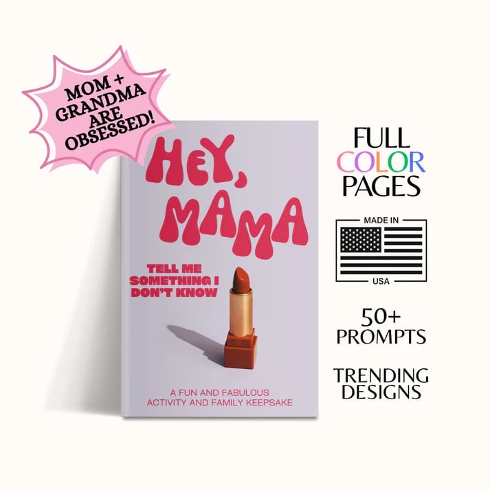 📖❤️Hey, Mama/Dad! Tell Me Something I Don’t Know—A Keepsake She’ll Cherish Forever