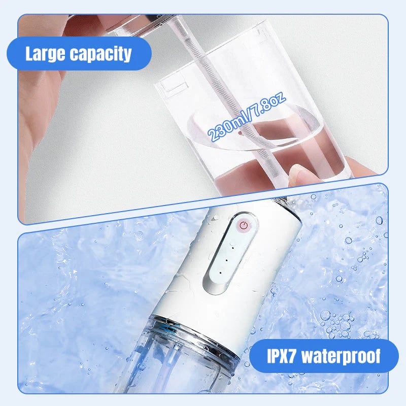 🦷 Portable Oral Irrigator Water Flosser