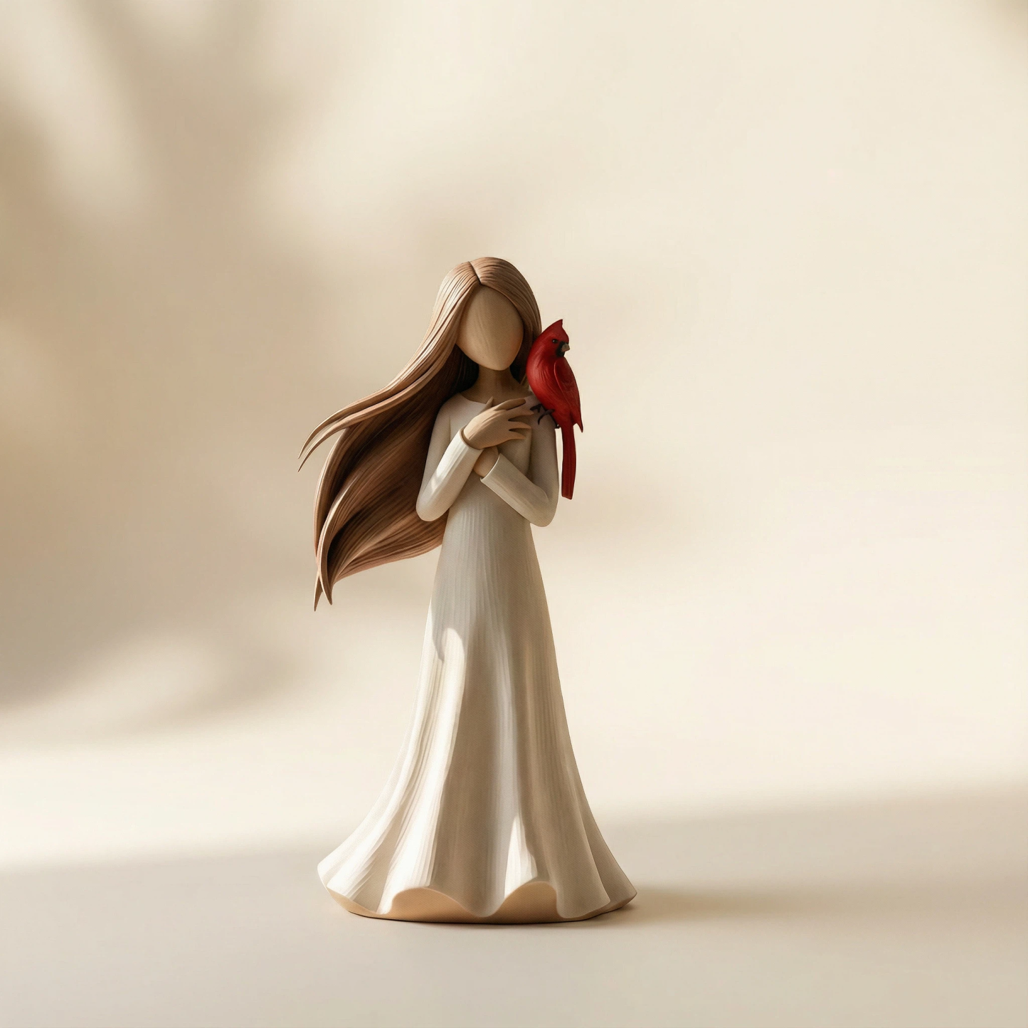 🔥Hot Sale  -✨Cardinal Remembrance Love and Serenity Figurine❤️Serene Desk Companion🙏