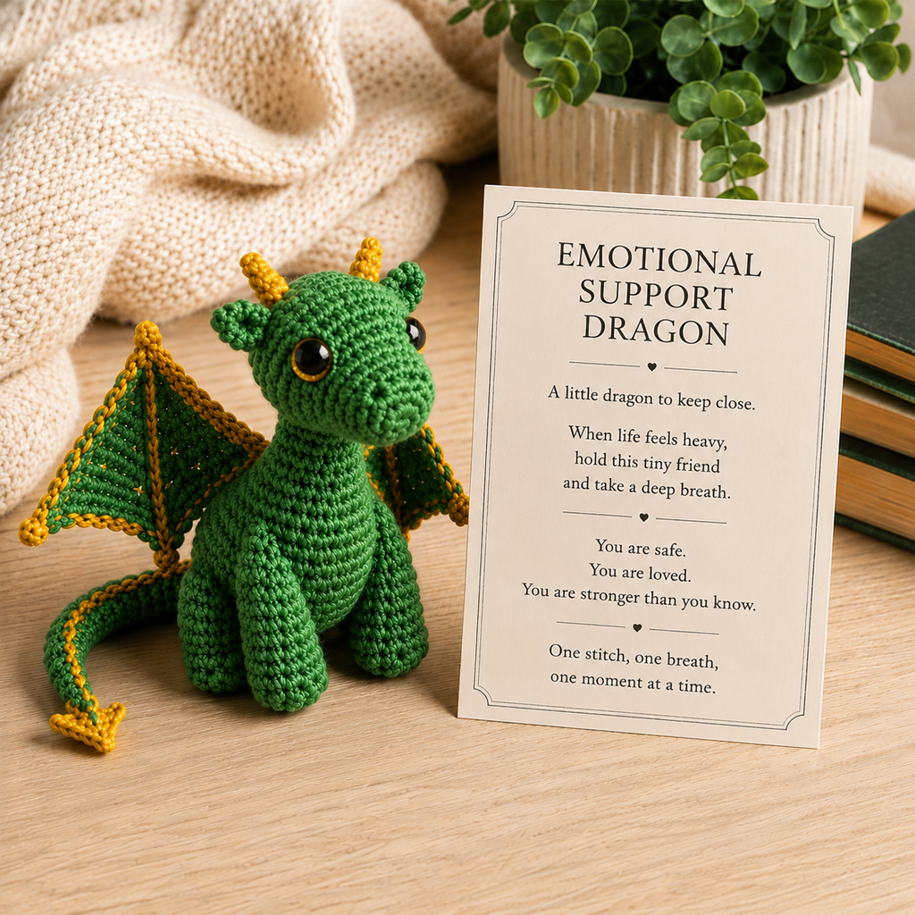 Emotional Support Dragon Pocket Buddy