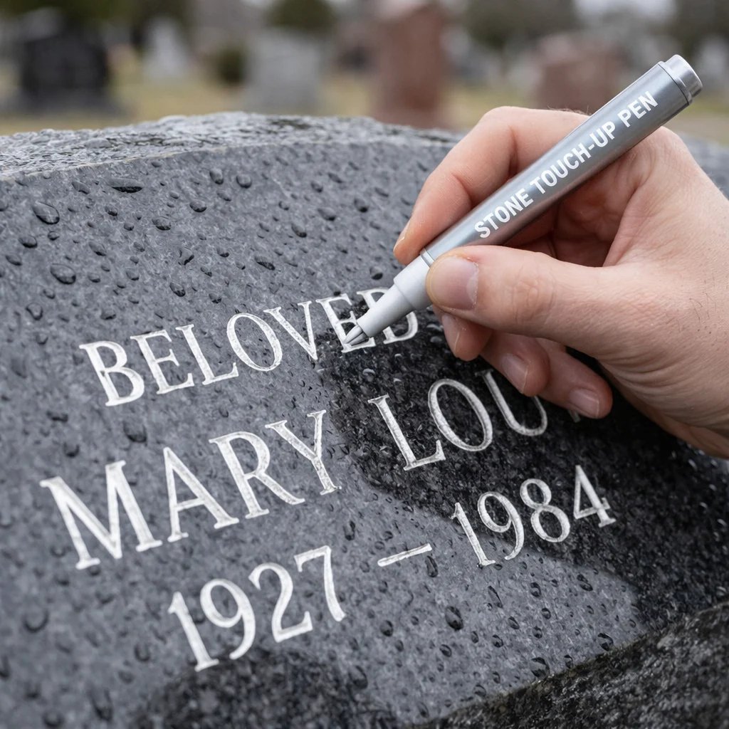 🐦A gold pen for restoring faded gravestone inscription