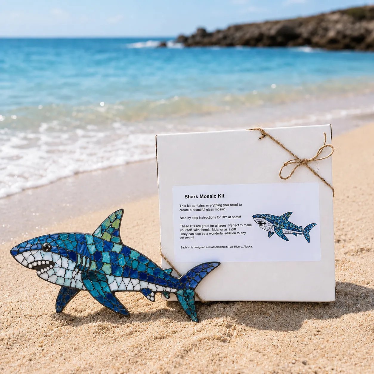 🔥LAST DAY 50% OFF - 🌊 Octopus Mosaic Kit | Beginner-Friendly DIY Glass Craft with Step-by-Step Instructions⭐Beginner-Friendly