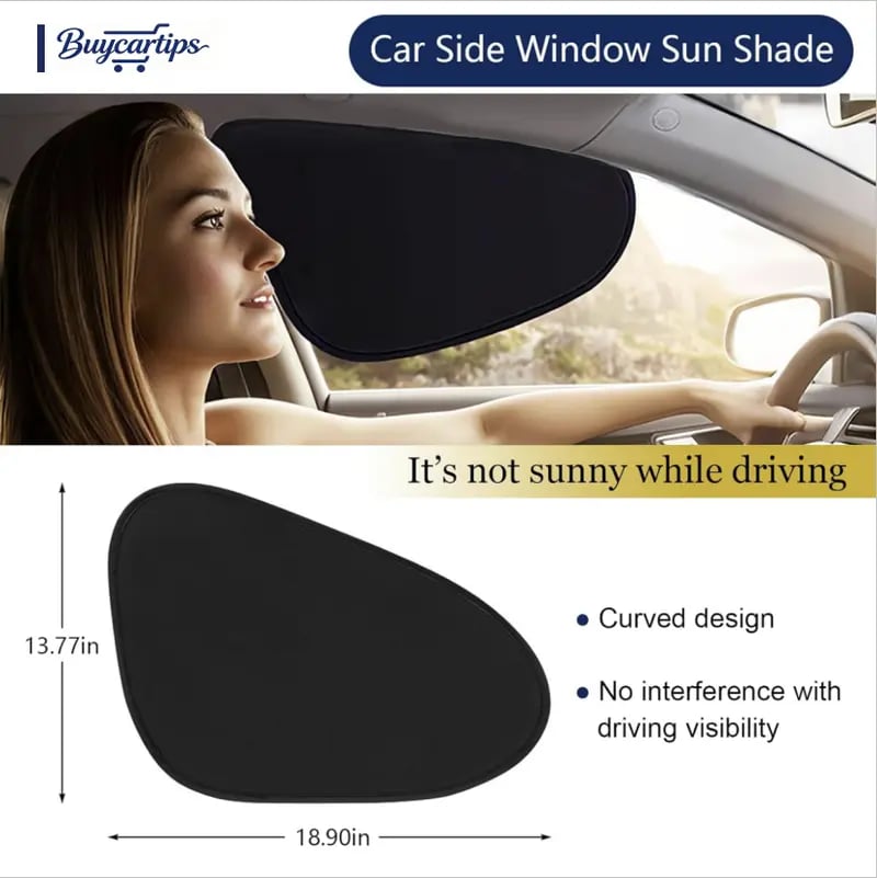 📢⏰Universal static sunshade for the side window