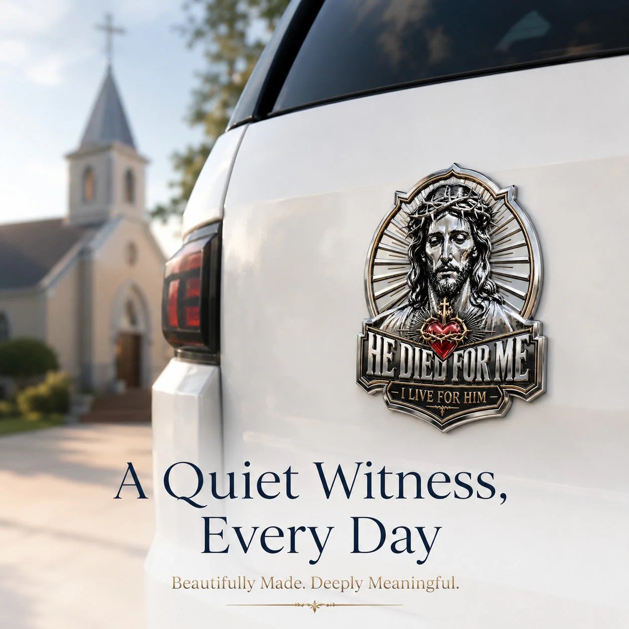 🔥Last Day 49% OFF🔥He Died For Me Emblem