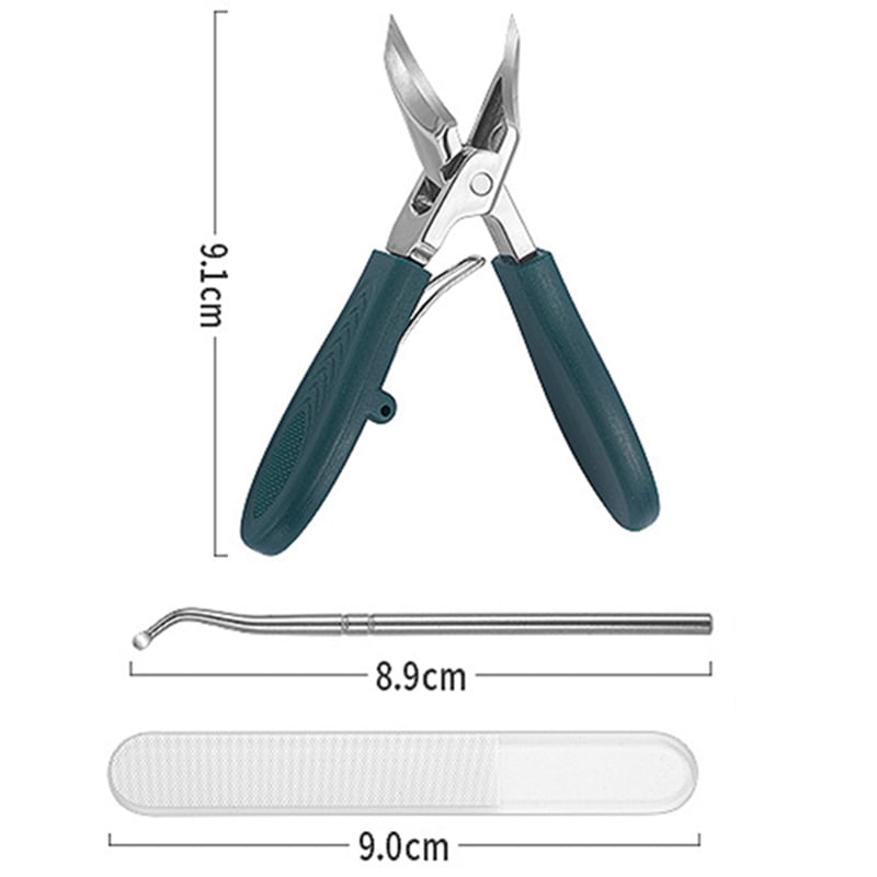 🔥Eagle Beak Angled Nail Clippers 3-piece se