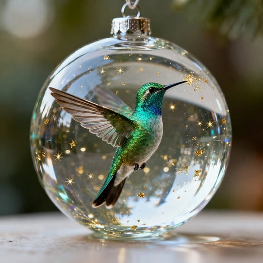 🔥🔥Last Day 49% Off - 2026 Wildlife Wonders CollectionTM Crystal Glass Ornaments