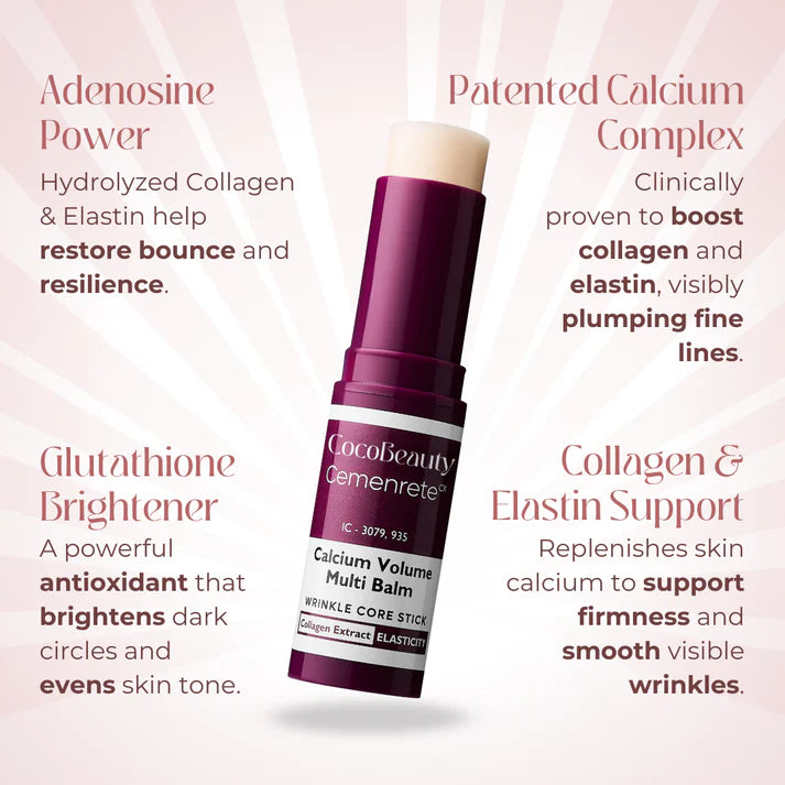 🔥LAST DAY SPECIAL PRICE: ￡14.99!!💝 #1 Bestselling🏆-Calcium Multi Balm 💫 Anti-Aging & Firming Korean Skincare Stick