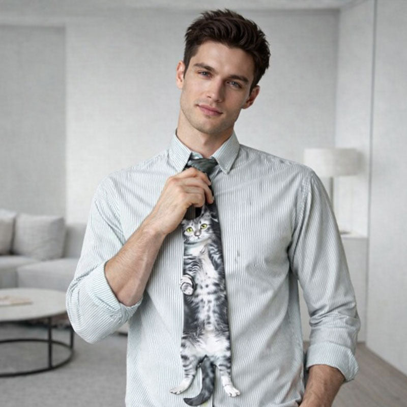 🐱 Cute Cat Tie