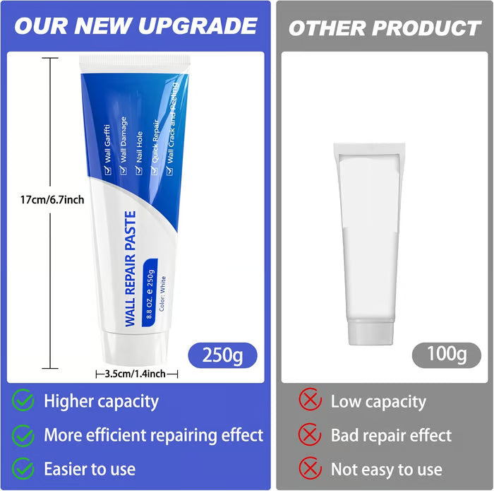 🏆 Special Offer 🔥 Buy 2 get 1 free🔬 2026 Innovation | Wall Repair Paste | Fills Cracks & Holes in 1 Step 🏠【Flash Sale】