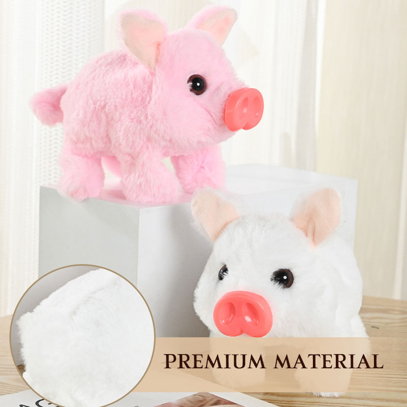 🔥Last day: 49% off! 🎅Christmas offer: Realistic plush pig – the perfect gift! 🎁