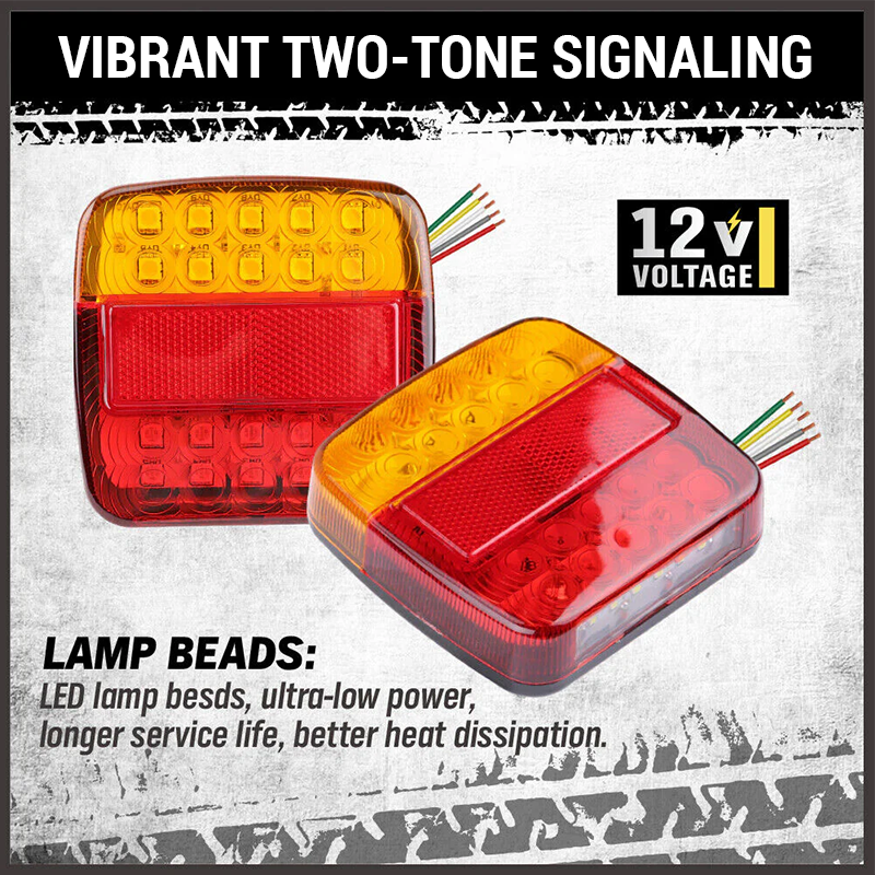 🔥LAST DAY – 49% OFF🔥LED Dual-color Square Lights For Trucks And Vans