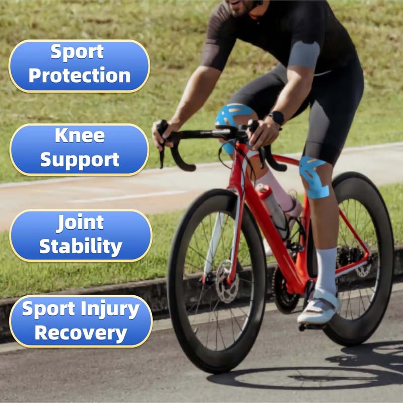 [Knee pads for sport | Breathable and waterproof pre-cut straps]