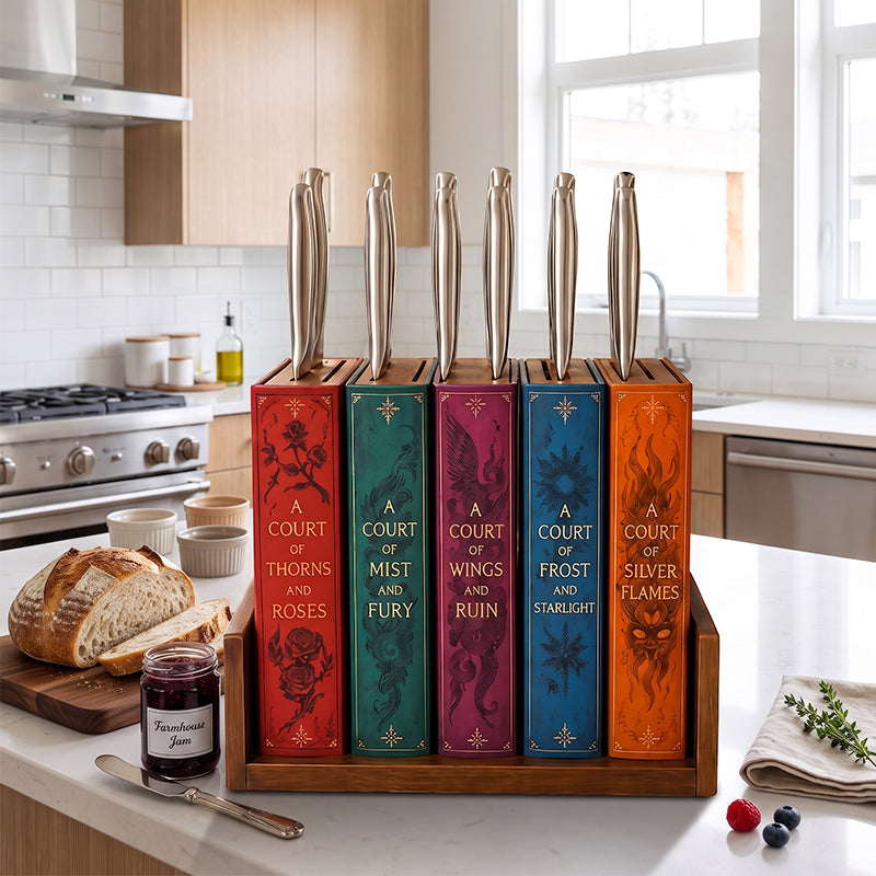 📚Book-Inspired Knife Holder🔪