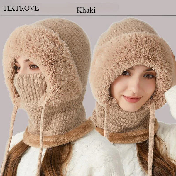 🔥Women's 3-in-1 Knitted Hat