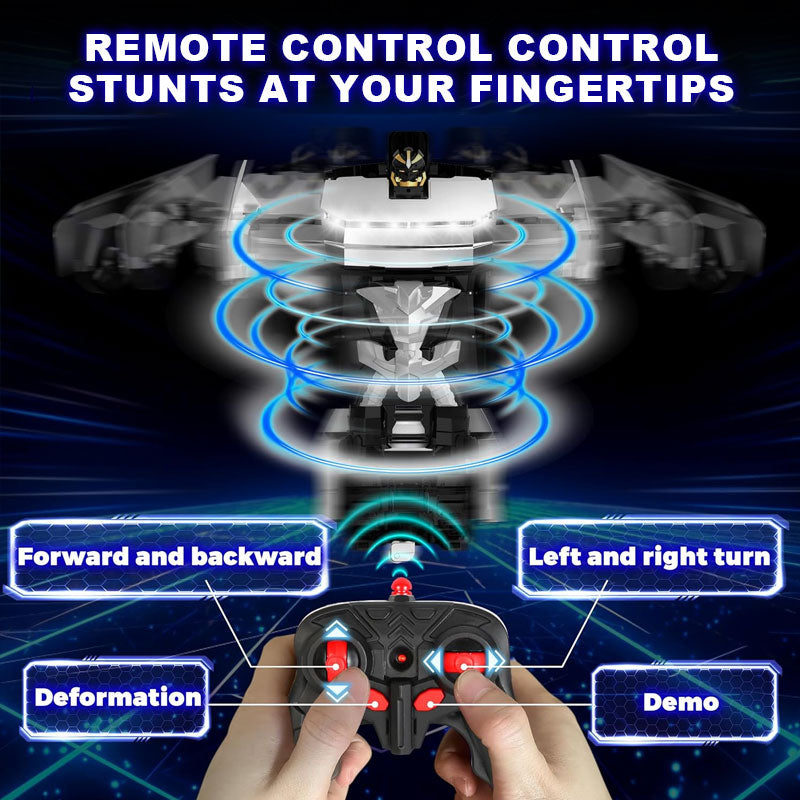 Transforming RC Car – One Button, Double the Fun! 🎮🤖
