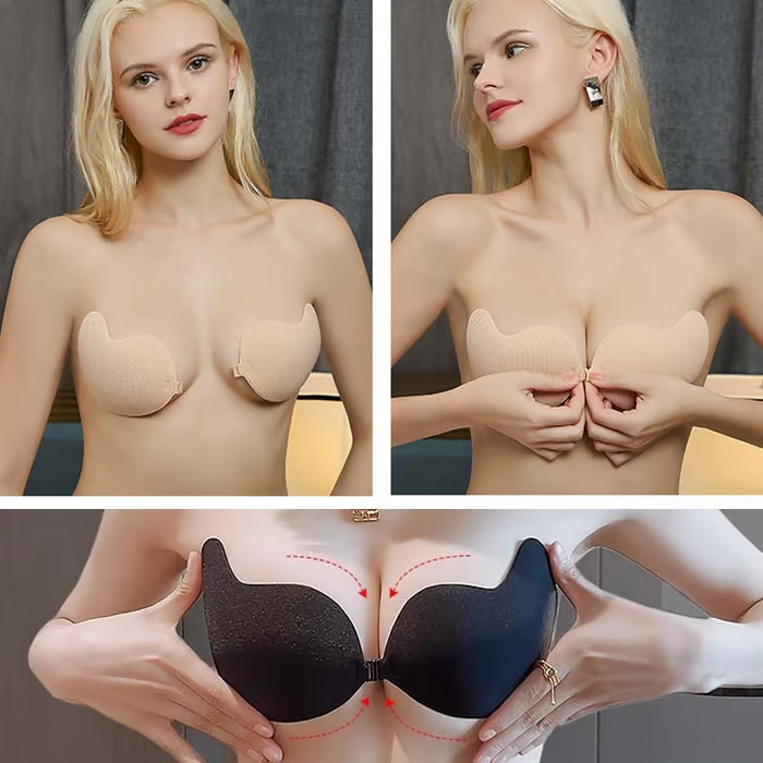 Bras with invisible lif