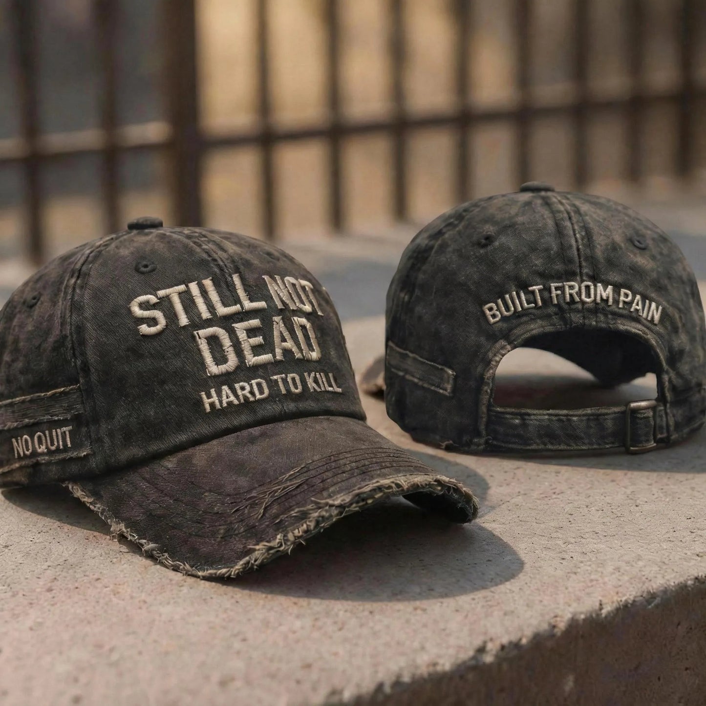 STILL NOT DEAD CAP- Hard to Kill. Impossible to Break