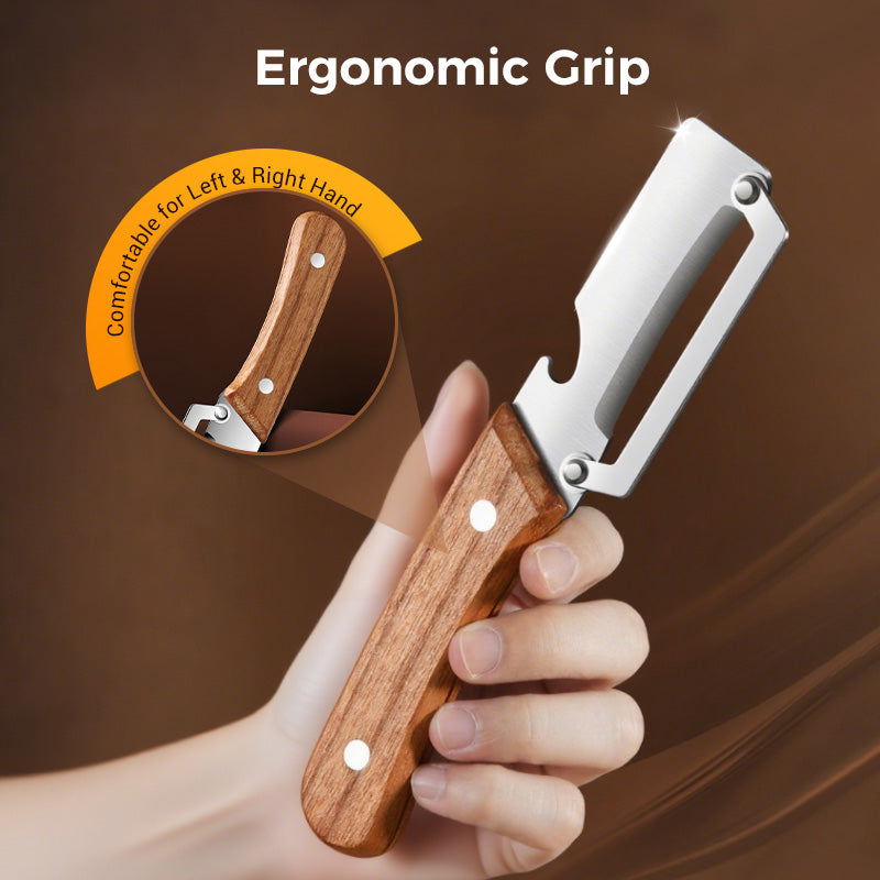🥕 BUY 2, GET 1 FREE! 🔥 Multifunctional vegetable peeler for the kitchen – stainless steel blade, ergonomic handle and perfect for fruits and vegetables ✨