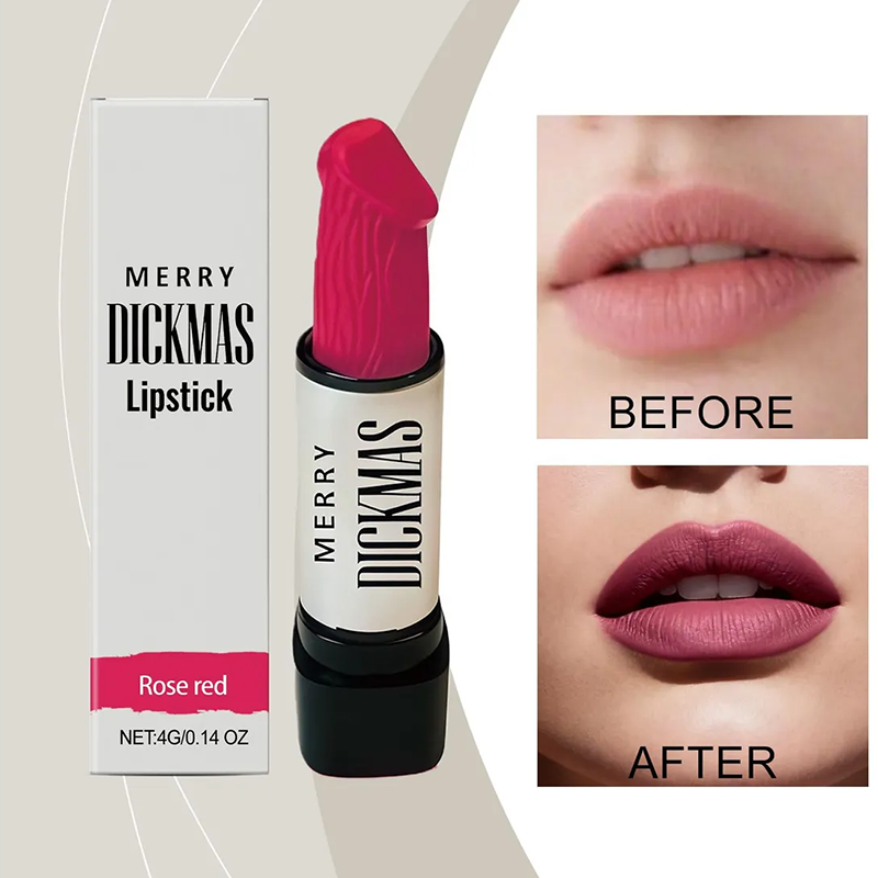 Valentine's Day Gift - Bachelor's Party - Christmas Secret Party Lipstick Set 🎁: Matte, smooth, highly pigmented lipsticks