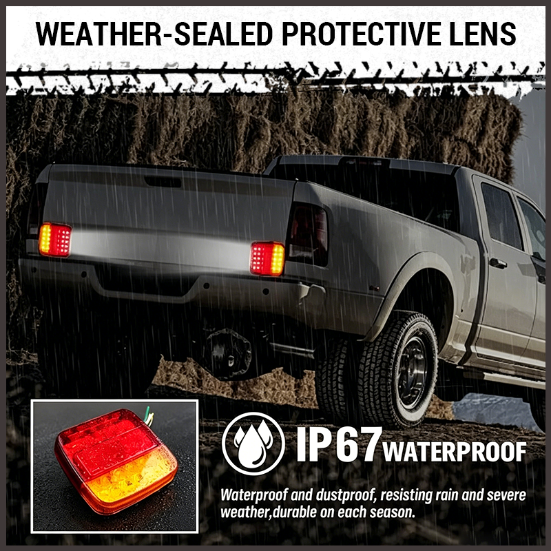 🔥LAST DAY – 49% OFF🔥LED Dual-color Square Lights For Trucks And Vans