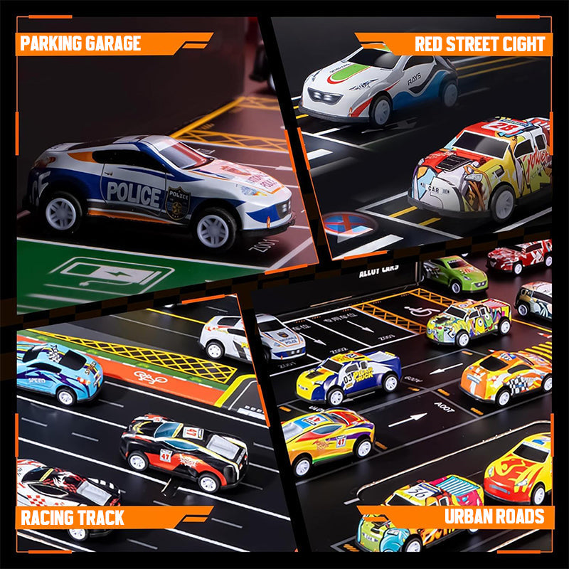 Gift set with mini pullback container for car 🚗🎁