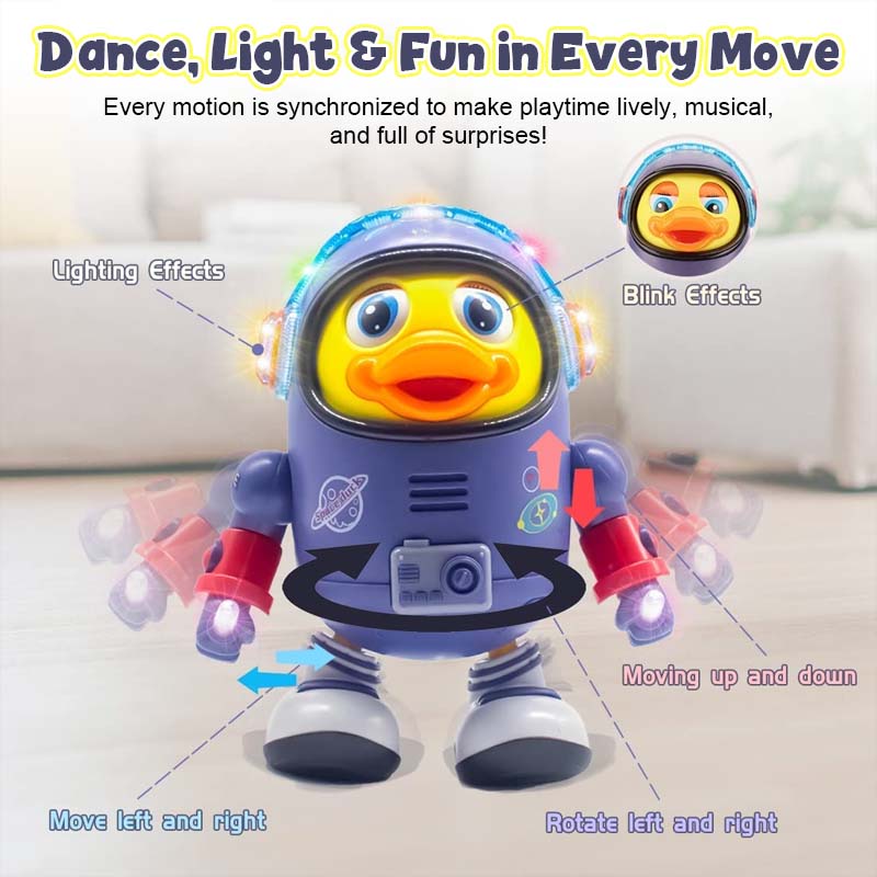 Sound and Light Dancing Space Ducks