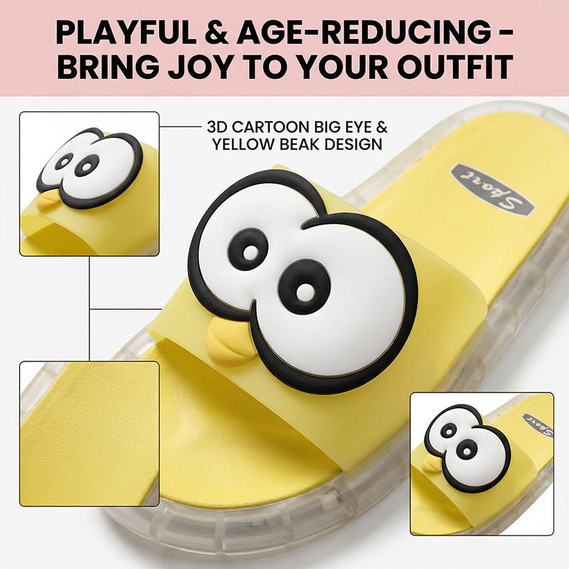 👣Cute slippers with cartoon motifs that glow👣